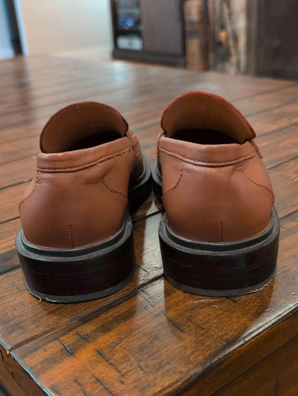 Madewell Vernon Leather Loafers Penny Loafer - Picture 5 of 9
